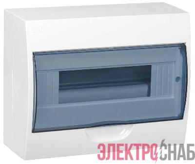 Корпус навесной ЩРН-П-12 Krepta 3 IP41 пластик. бел. IEK MKP12-N-12-40-10