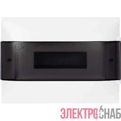 Щиток пластиковый встраиваемый Practibox S 1х12 дым. дверь Leg 135551