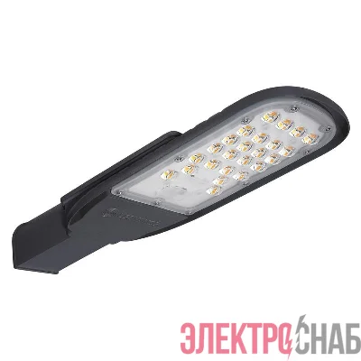Светильник светодиодный AREA ДКУ 60Вт 4000К 7200Лм IP65 линза ECO CLASS сер. LEDVANCE 4058075272866