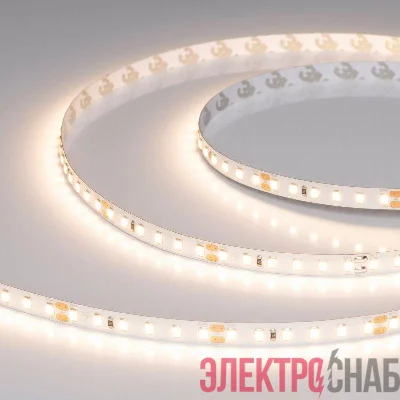 Лента светодиодная UL-A120-8mm 24В Warm 3000К 2Вт/м IP20 открытый (уп.5м) Arlight 057522