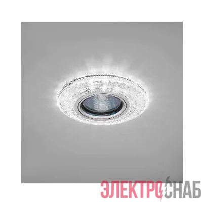 Светильник Emilia LED 51 4 70 декор. огран. полимер. со светодиод. подсвет. MR 16 прозр. ИТАЛМАК IT8680