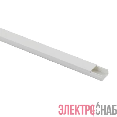Кабель-канал 15х10 L2000 бел. KK-W-15-10 Эра Б0031130