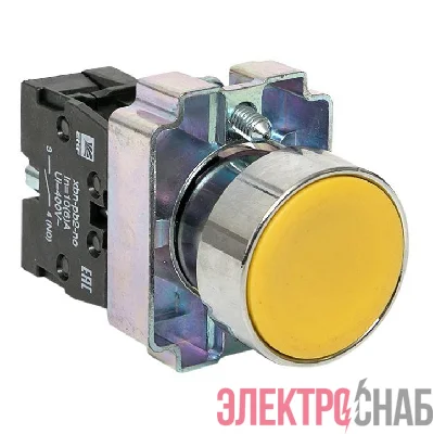 Кнопка BA51 желт. NO EKF xb2-ba51