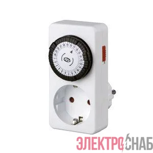 Таймер суточный мех. с заземл. 3.5кВт REV 67074 8