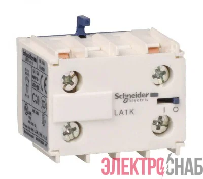 Контакт дополнительный 1НО+1НЗ KN11 бок. SchE LA1KN11