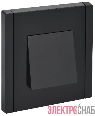 Вывод кабеля FORTE&PIANO FP142 черн. IEK FP-VK10-0-K02