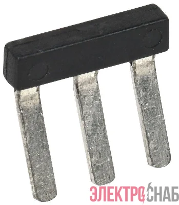 Перемычка гребенчатая для CTS-ML 2.5кв.мм 3PIN IEK YCT13-00-3-K03-002-EC-3P