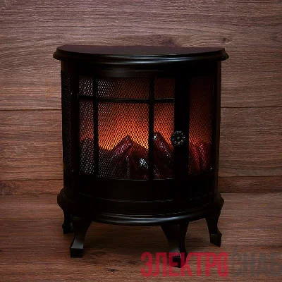 Камин светодиодный "Винтаж" 30х16х35.5см эффект живого огня USB и элементы питания 3хC (не в компл.) Neon-Night 511-032