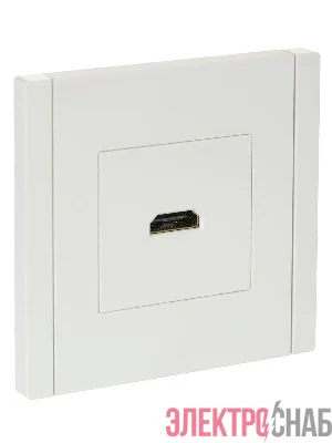 Розетка HDMI FORTE&PIANO FP240 бел. IEK FP-H10-K01