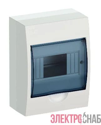 Корпус навесной ЩРН-П-6 Krepta 3 IP41 пластик. бел. IEK MKP12-N-06-40-20