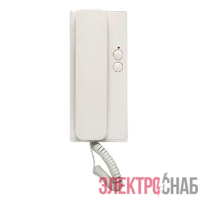 Аудиодомофон (аудиотрубка) IPA-01 бел. 2пр. IP20 EKF int-ipa-01