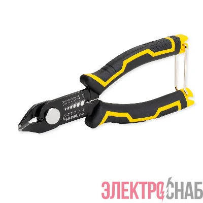 Кусачки диагональные 150мм снятие изоляции 0.8-2.6мм (08510) SHTOK 376314