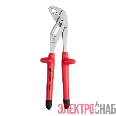 Клещи переставные 250мм Master 1000В Basic EKF kp-250-mas-in