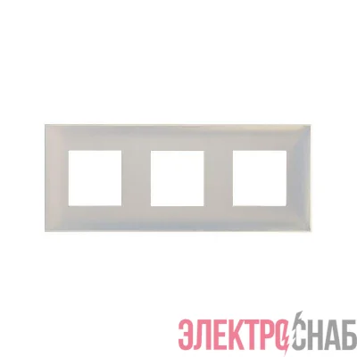 Рамка 3-м 6мод. Avanti "Белый жемчуг" DKC 4420906