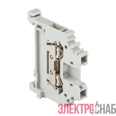 Колодка клеммная JXB-S-2.5 24А пружинная сер. EKF plc-jxb-s-2.5g