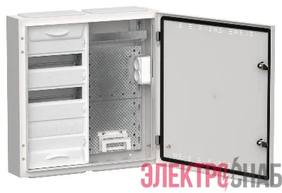 Корпус комбинированный ЩРн-36 (2х36) TITAN 5 бел. IEK TI5-51-N-2X036-30