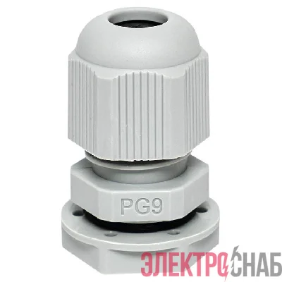 Сальник PG9 IP54 отв. d16мм провод d4-8мм (уп.4шт) PROxima EKF plc-pg-9-4-r
