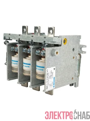 Контактор вакуумный КВТ-1.14-2.5/160-3 У3 3п 160А кат. 220В 2НО+1НЗ IP00 без реле Электротехник ET557366