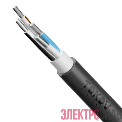 Кабель TOKOV ELECTRIC АВВГнг(А)-LS 4х10 ОК (N) 0.66кВ (м) УТ000030787