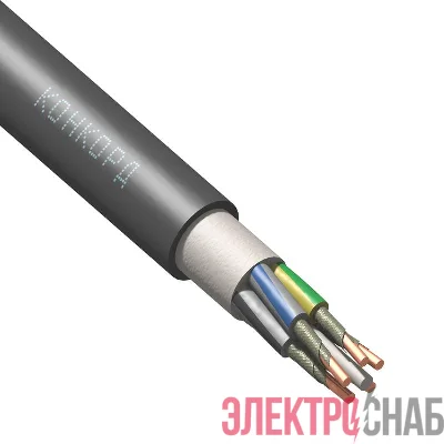 Кабель ППГнг(А)-FRHF 5х16 ОК (N PE) 1кВ (м) Конкорд 6127