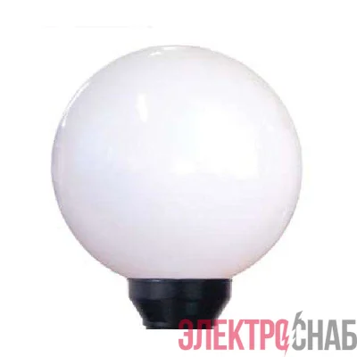Светильник НТУ 06-60-01 "Шар" 250 Г 60Вт E27 IP55 опал ПММА /корпус черн. Элетех 1030480230