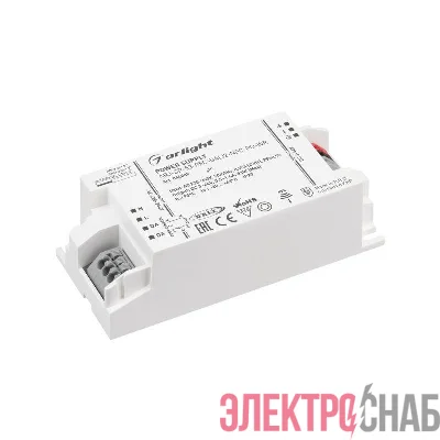 Блок питания ARJ-SP-53-PFC-DALI2-NFC-PD-WR 53Вт 3-44В 0.5-1.4А IP20 пластик Arlight 044888