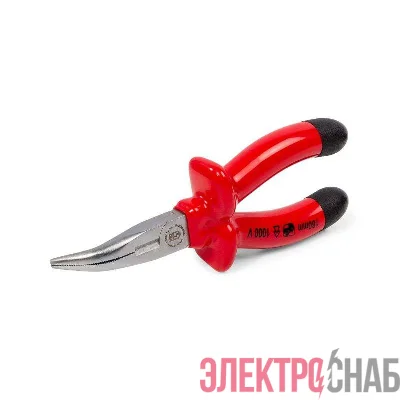 Длинногубцы диэлектрические изогнутые "Эксперт" 160 КВТ 70357