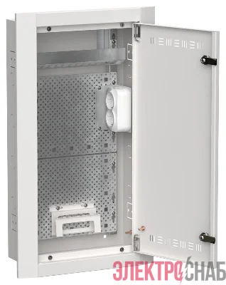 Корпус мультимедиа ЩРв-36 (1х36) TITAN 5 бел. IEK TI5-51-V-036-30