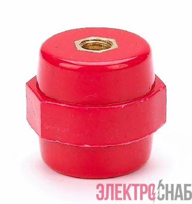 Изолятор шинный опорный ИО-101 H30хD26хM8 Uпр=8кВ DEKraft 32101DEK