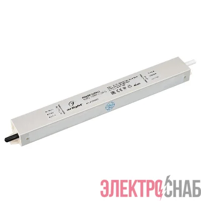 Блок питания ARPV-12060-SLIM-D 12В 5А 60Вт IP67 метал. Arlight 022458(1)