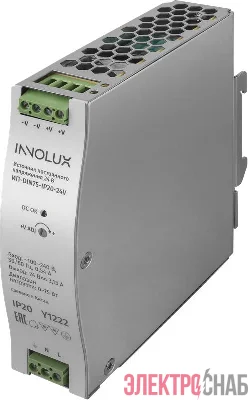Драйвер для светодиодной ленты 97 440 ИП-DIN75-IP20-24V INNOLUX 97440