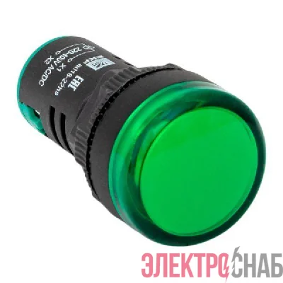 Матрица светодиодная AD16-22HS 220-400 В AC/DC зел. EKF ledm-ad16-g-230acdc