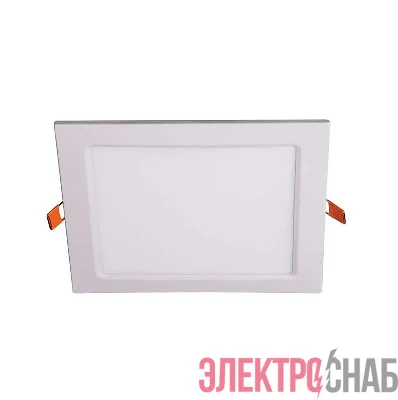 Светильник светодиодный PPL-S WH 12Вт 6500К IP40 170мм ДВО встраив. ультратонкий квадрат JazzWay 5008366A