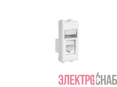 Розетка компьютерная 1мод. Avanti "Белое облако" RJ-45 модульная кат.6 DKC 4400291
