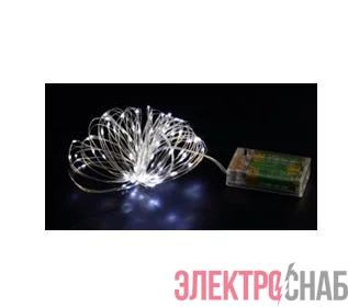 Гирлянда светодиодная 4.3м жел. Космос KOCNL-EL114