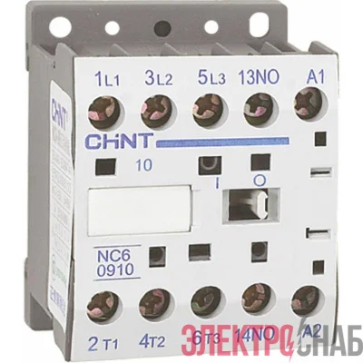 Контактор NC6-0904 9А кат. 24В AC (R) CHINT 247512