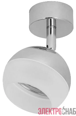 Светильник 4011 GX53 настенно-потолочный хром IEK LT-USB0-4011-GX53-1-K23