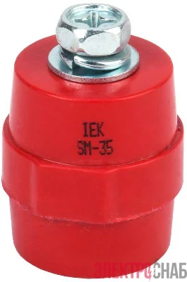 Изолятор SM35 (М8) силовой с болтом IEK YIS11-35-10-B