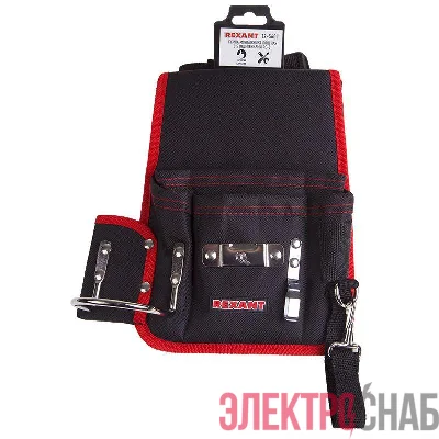 Сумка монтажника поясная с 5 отделениями RE-5 Rexant 12-5601