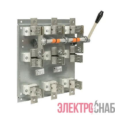 Разъединитель-предохранитель РПБ-6 630А правый привод без ППН Basic EKF rpb-r-630