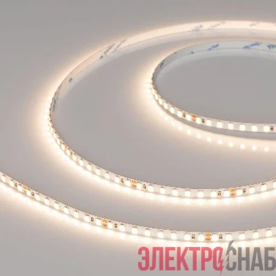 Лента светодиодная RT-A160-5mm 24В Warm 3000К 15Вт/м IP20 CRIgt;95 (уп.5м) Arlight 037813(1)