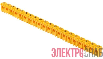 Маркер открытого типа KE 0.75-1.5кв.мм символ "H" (уп.200шт) IEK UMK-KE1-H