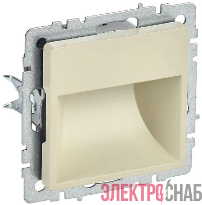 Подсветка светодиодная BRITE встраив. ПЛ20-БрКр механизм беж. IEK BR-FL20-K10