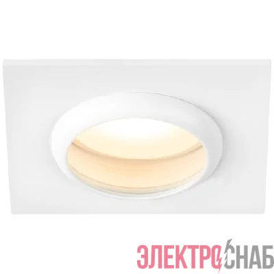 Светильник KL110 MR16 GU5.3 встраив. алюм. WH бел. матов. ЭРА Б0061529