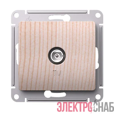 Антенна TV Glossa коннектор механизм сосна SE GSL001593
