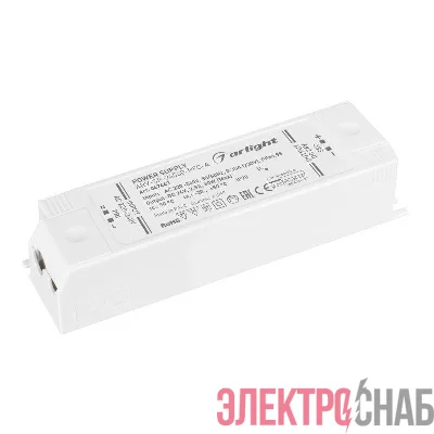 Блок питания ARV-SP-24060-PFC-A 24В 2.5А 60Вт IP20 пластик Arlight 047442