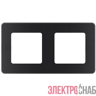 Рамка 2-м Inspiria антрацит Leg 673943