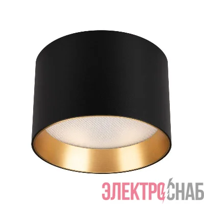 Светильник светодиодный SP-BISCOTTO-R120-12W Warm3300-MIX BK-GD 80deg 230В IP54 12Вт 3300К метал. Arlight 055026