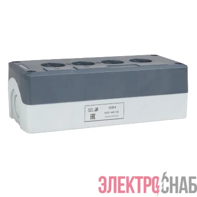 Корпус кнопочного поста OptiSignal D22 A5-BD-4 4 отв XALD04 КЭАЗ 362259