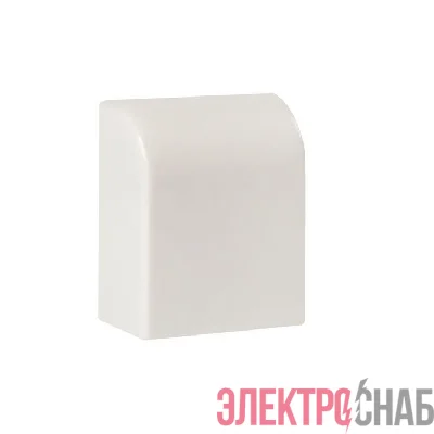 Заглушка 20х10 бел. Plast PROxima (уп.4шт) EKF ecw-20-10x4